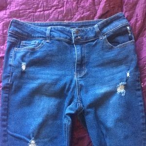 Vanilla star dark blue jeans